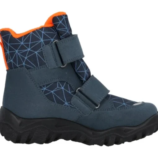 Superfit 1-006080-8030  HUSKY, Winterstiefel, Kinder, blau/orange