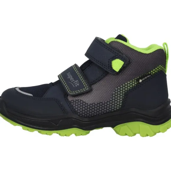 Superfit 1-000056-8000 JUPITER, Stiefel, Kinder, BLAU/HELLGRÜN
