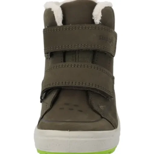 Superfit 1-106317-7000 Stiefelette Leder  GROOVY, Lauflernschuhe, Kinder, Grün