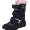 Superfit 1-009090-8020 Stiefelette Synthetik  CRYSTA, Winterstiefel, Kinder, BLAU/ROSA