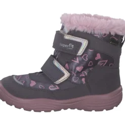 Superfit 1-009091-8510 Stiefelette Synthetik, Winterstiefel, Kinder, lila/rosa