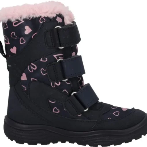 Superfit 1-009090-8020 Stiefelette Synthetik  CRYSTA, Winterstiefel, Kinder, BLAU/ROSA