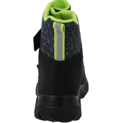Superfit 1-006080-0020, Winterstiefel, Kinder, SCHWARZ/HELLGRÜN
