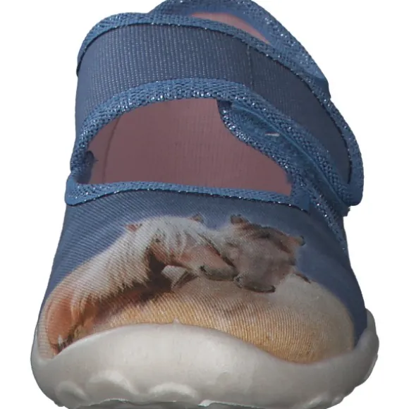 Superfit BONNY 00281, Hausschuhe, Kinder, Blau/mehrfarbig