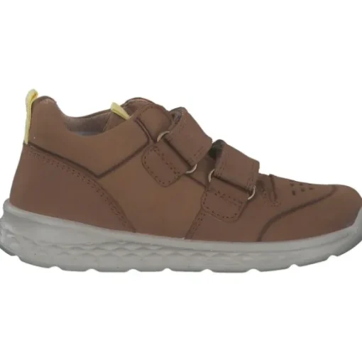 Superfit BREEZE 00363 M, Lauflernschuhe, Kinder, BRAUN/GELB