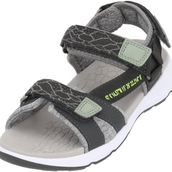Superfit CRISS CROS 00580, Sandalen (Kinder), Kinder, GRAU/HELLGRAU