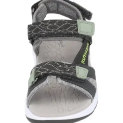 Superfit CRISS CROS 00580, Sandalen (Kinder), Kinder, GRAU/HELLGRAU