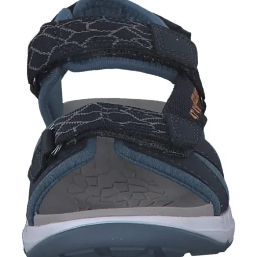 Superfit CRISS CROS 00580, Sandalen (Kinder), Kinder, Blau/Schwarz