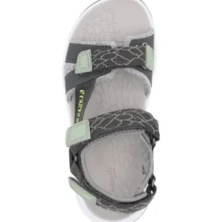 Superfit CRISS CROS 00580, Sandalen (Kinder), Kinder, GRAU/HELLGRAU