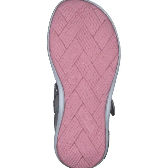 Superfit EMILY 06133, Sandalen (Kinder), Kinder, HELLGRAU/ROSA