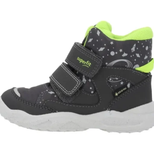 Superfit GLACIER 09236, Lauflernschuhe, Kinder, Grau/Helgrün