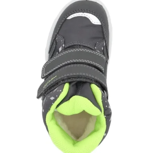 Superfit GLACIER 09236, Lauflernschuhe, Kinder, Grau/Helgrün