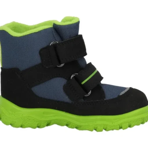 Superfit HUSKY1 006045 M, Lauflernschuhe, Kinder, SCHWARZ/HELLGRÜN