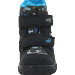 Superfit HUSKY1 006045 M, Lauflernschuhe, Kinder, GRAU/HELLBLAU