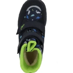 Superfit HUSKY1 006045 M, Lauflernschuhe, Kinder, BLAU/HELLGRÜN