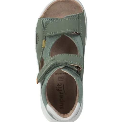 Superfit LAGOON 00510 M, Sandalen (Kinder), Kinder, HELLGRÜN/ORANGE