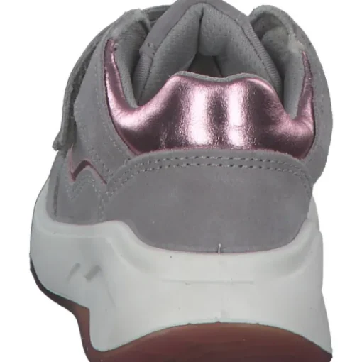 Superfit MELODY 00630, Halbschuhe (Kinder), Kinder, HELLGRAU/ROSA