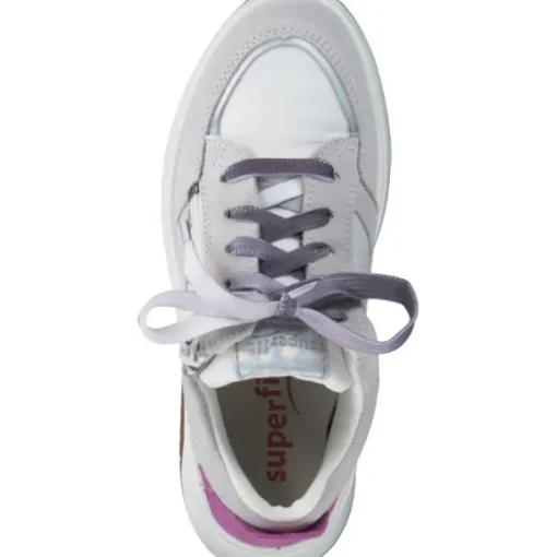 Superfit MELODY 000635, Sneakers Low, Kinder, weiß