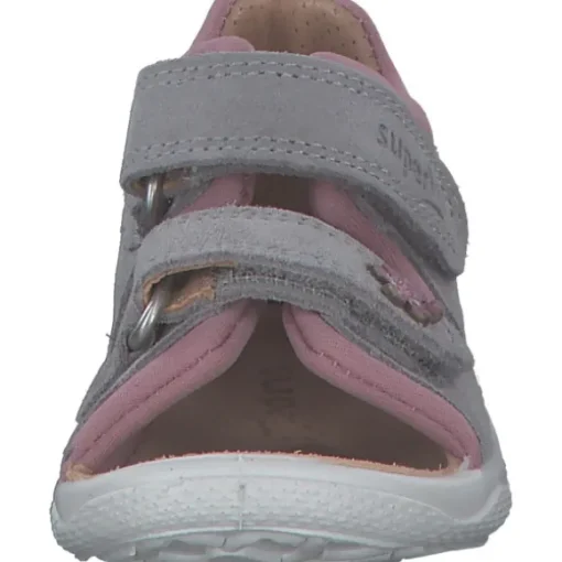 Superfit POLLY 00096, Sandaletten, Kinder, HELLGRAU/ROSA