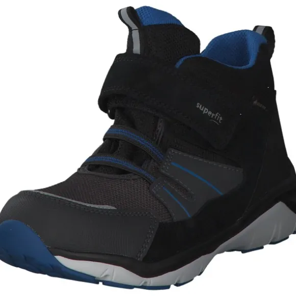 Superfit SPORT5 00247, Stiefeletten (Kinder), Kinder, Schwarz Blau