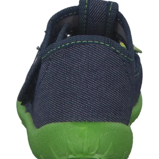 Superfit SPOTTY 09256, Hausschuhe, Kinder, BLAU/GRÜN