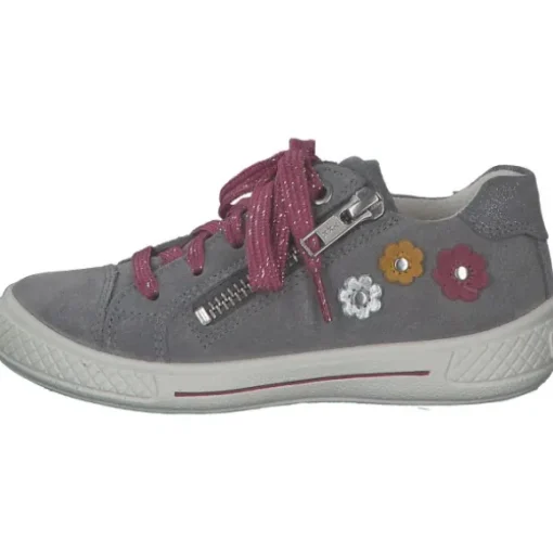 Superfit TENSY 00100, Sneakers Low, Kinder, Grau