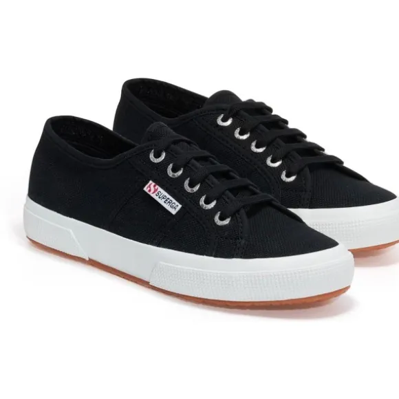 Superga 2750 Cotu Classic S000010, Sneakers Low, Damen, Schwarz/Weiß