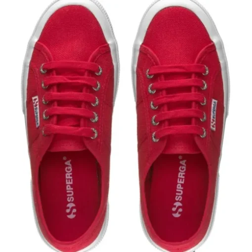 Superga 2750 Cotu Classic S000010, Sneakers Low, Damen, Rot (Red White)