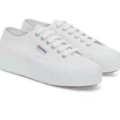 Superga 2740 Platform S21384W, Schnürschuhe, Damen, white