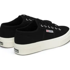 Superga 2740 Platform S21384W, Schnürschuhe, Damen, Schwarz