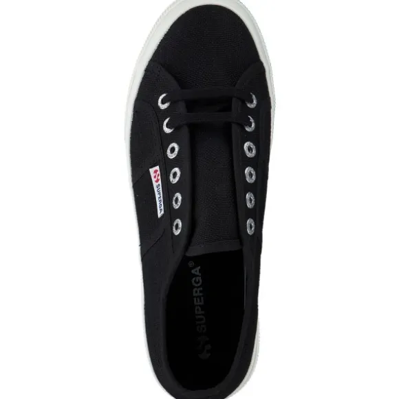 Superga 2740 Platform S21384W, Schnürschuhe, Damen, Schwarz
