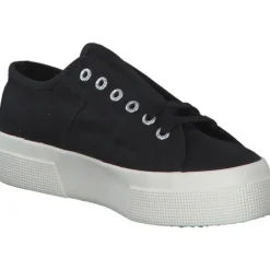 Superga 2740 Platform S21384W, Schnürschuhe, Damen, Schwarz