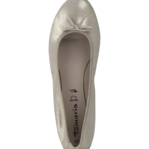 Tamaris 1-22116-41/179, Ballerinas, Damen, champagne