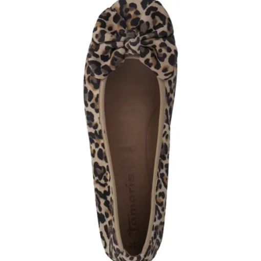 Tamaris 22141, Ballerinas, Damen, leopard