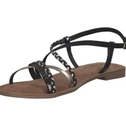 Tamaris 28139, Keilsandaletten, Damen, Schwarz