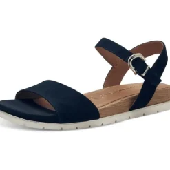 Tamaris 28166, Keilsandaletten, Damen, navy