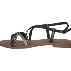 Tamaris 28139, Keilsandaletten, Damen, Schwarz