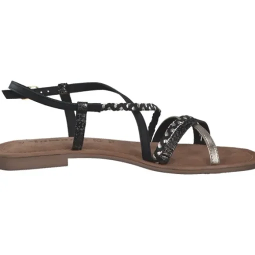 Tamaris 28139, Keilsandaletten, Damen, Schwarz