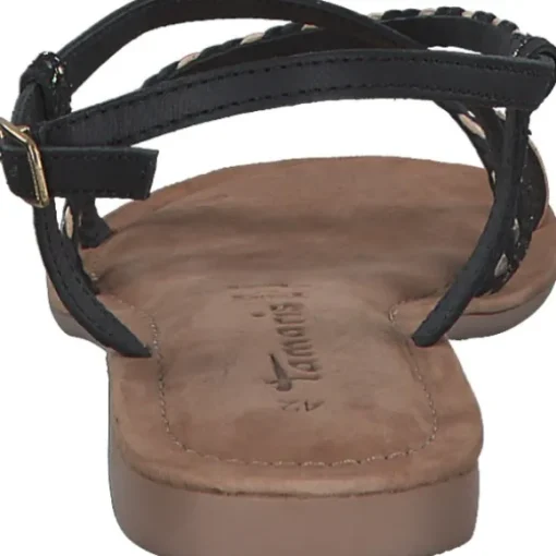 Tamaris 28139, Keilsandaletten, Damen, Schwarz