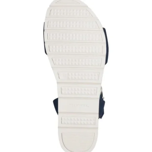 Tamaris 28166, Keilsandaletten, Damen, navy
