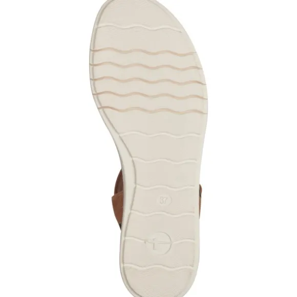 Tamaris 28216, Keilsandaletten, Damen, COGNAC COMB