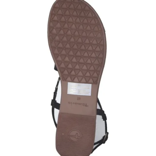 Tamaris 28139, Keilsandaletten, Damen, Schwarz