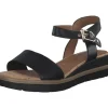 Tamaris 28222, Klassische Sandalen, Damen, Schwarz (Black)