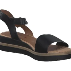 Tamaris 28222, Klassische Sandalen, Damen, Schwarz (Black)