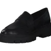 Tamaris 24720, Klassische Slipper, Damen, BLACK LEATHER