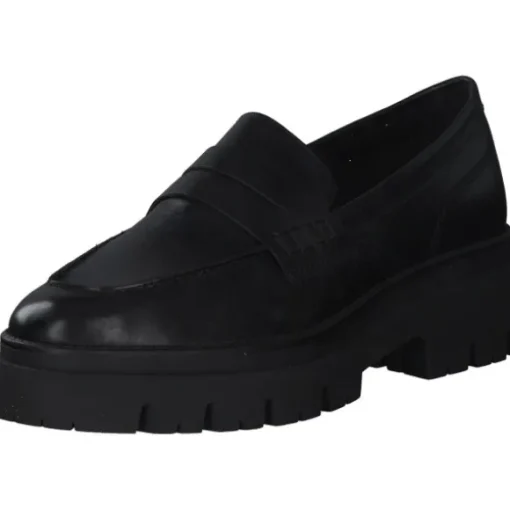 Tamaris 24720, Klassische Slipper, Damen, BLACK LEATHER