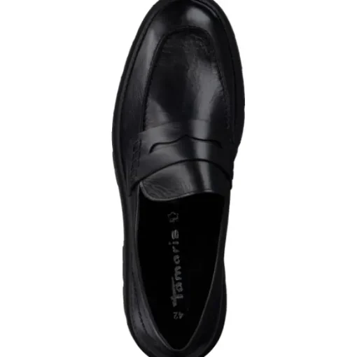 Tamaris 24720, Klassische Slipper, Damen, BLACK LEATHER