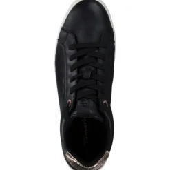 Tamaris 1-23622-42/048 M2362242, Schnürschuhe, Damen, BLACK/GOLD