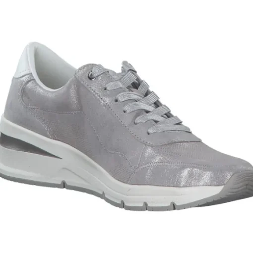 Tamaris 1-23761-42/941 M2376142, Schnürschuhe, Damen, silver