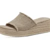 Tamaris 27232, Plateau-Pantoletten, Damen, BEIGE